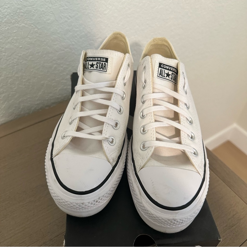 Converse All Star Cream Low Tops